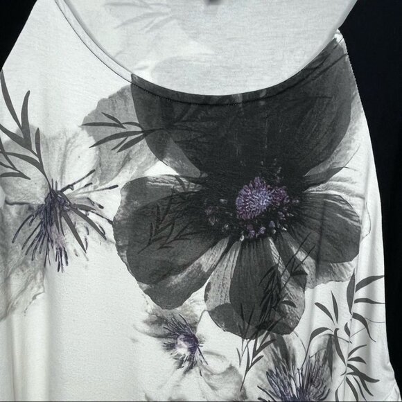 SIZE 1x Addition Elle Michel Studio Floral Top - Picture 4 of 8